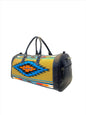 Katty Black Duffle Bag With Multicolor Design SKU DB2002 KATTY BAGS